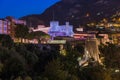 Cityscape of Monaco and Prince palace Royalty Free Stock Photo