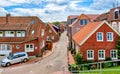 Cityscape of Neuharlingersiel.