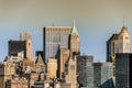 Cityscape of New York city in a sunny day. Royalty Free Stock Photo