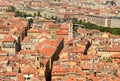 Cityscape of Nice, France. Aerial view of the Nice, France Royalty Free Stock Photo