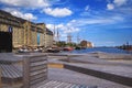 Cityscape of Nyhavn harbor in Copenhagen