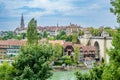 Cityscape of the old town of Bern Royalty Free Stock Photo
