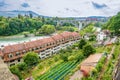 Cityscape of the old town of Bern Royalty Free Stock Photo