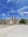 Cityscape of old town of Zadar. Royalty Free Stock Photo