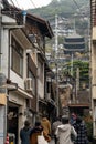 Cityscape of Onomichi. Hiroshima Prefecture, Japan Royalty Free Stock Photo