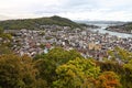 Cityscape of Onomichi, Japan Royalty Free Stock Photo