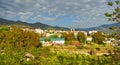 Panoramic view of Orgiva, Andalusia, Spain Royalty Free Stock Photo