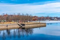 Cityscape of Ostersund in Sweden