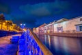 Cityscape of Otaru, Japan canal and historic warehouse, Sapporo