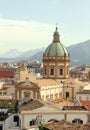 Cityscape of palermo