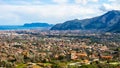 Cityscape of Palermo, In Italy Royalty Free Stock Photo