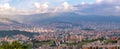 Cityscape and panorama view of Medellin, Colombia. Medellin is the second-largest city in Colombia