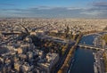 Cityscape of Paris.