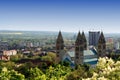 Cityscape of Pecs, Hungary Royalty Free Stock Photo