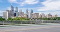 Philadelphia Cityscape and Blue Skies