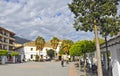 Square of Alpujarra in Orgiva, Andalusia, Spain Royalty Free Stock Photo