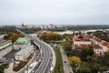 Cityscape of Poland Warsaw City