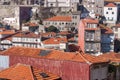 Cityscape of Porto with old ancient buildings Royalty Free Stock Photo