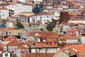 Cityscape of Porto Portugal with old ancient buildings, orange roof tops and rusty walls Royalty Free Stock Photo