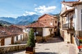 Cityscape of Potes, North Spain