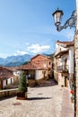 Cityscape of Potes, North Spain