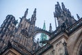 Cityscape in Prague in autumn, Czech Republic Royalty Free Stock Photo