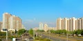 Cityscape, Pyongyang, North-Korea Royalty Free Stock Photo