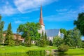 Cityscape of Rakvere town. Estonia Royalty Free Stock Photo