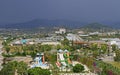 Cityscape of resort town Konakli Royalty Free Stock Photo