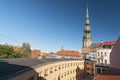 Cityscape of Riga, the capital city of Latvia