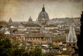 Cityscape of the Rome.