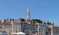 Cityscape of Rovinj, Croatia in summer