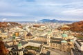 Cityscape of Salzburg Town from Hohensalzburg Castle