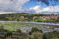 Cityscape of San Vicente de la Barquera Royalty Free Stock Photo