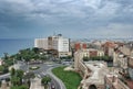 Cityscape and seascape of Tarragona of Spain