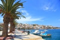 Cityscape with seaside Sitia Crete