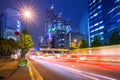 Cityscape of Shinjuku district, Tokyo Royalty Free Stock Photo