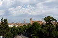 Cityscape Basilica Cateriniana di San Domenico church, Siena, Tuscany, Italy Royalty Free Stock Photo