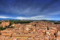 Cityscape of Siena (toscana - italy) Royalty Free Stock Photo