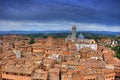 Cityscape of Siena (toscana - italy) Royalty Free Stock Photo