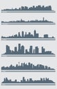 Cityscape Skyline Vector 2