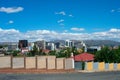 Cityscape skyline Windhoek capital Namibia Royalty Free Stock Photo