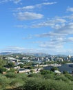 Cityscape skyline Windhoek capital Namibia Royalty Free Stock Photo