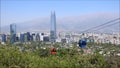 Cityscape and skyscrapers in Chile