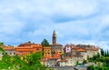 Cityscape of small town Labin, Croatia Royalty Free Stock Photo