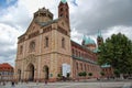 Cityscape of Speyer with its historical downtown and Cathedral.