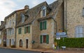 Cityscape archtecture of a house at Saint Mamet la Salvetat France Royalty Free Stock Photo