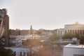 Cityscape Sunlight over Downtown Lafayette Louisiana Royalty Free Stock Photo