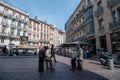 Cityscape in Sunny day in Toulouse, France in summer 2022 Royalty Free Stock Photo