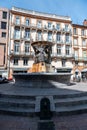 Cityscape in Sunny day in Toulouse, France in summer 2022 Royalty Free Stock Photo